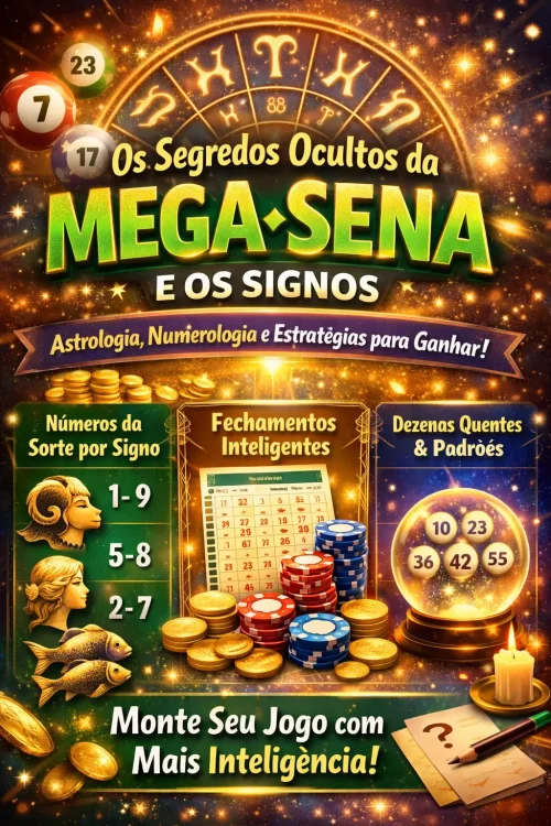 Os Segredos Ocultos da Mega-Sena e dos Signos