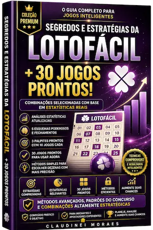 Segredos e Estratégias da Lotofácil – 30 Jogos Prontos Baseados em Estatísticas